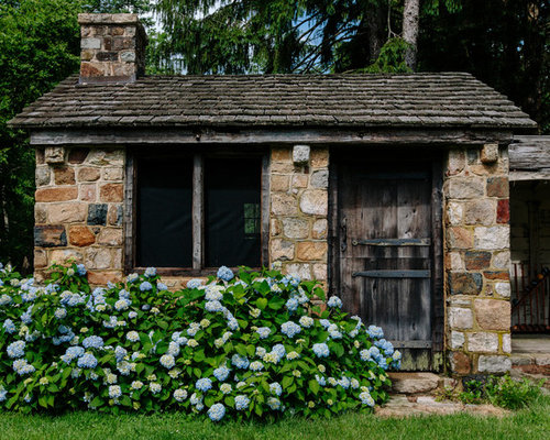 Stone Shed Home Design Ideas, Pictures, Remodel and Decor