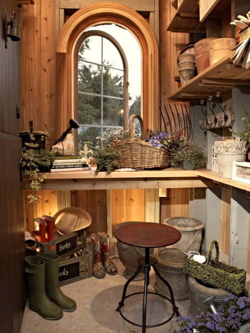 Garden Shed Interior Home Design Ideas, Pictures, Remodel 