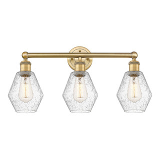 Cindyrella Light Bath Vanity Light Brushed Brass Industrial