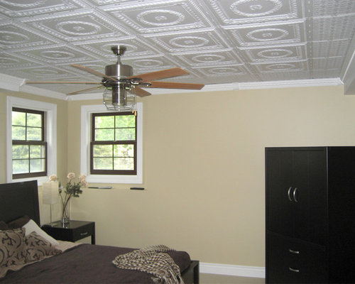 Ceiling Tiles Bedroom Design Ideas, Remodels & Photos