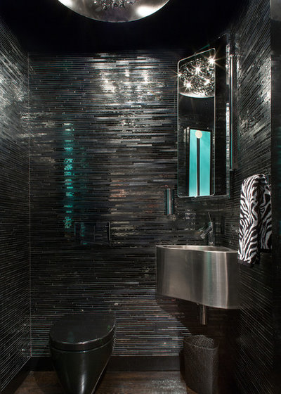 Contemporary Powder Room by Lynbrook of Annapolis, Inc.