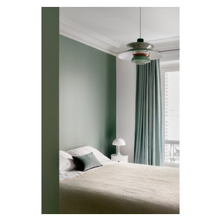 Haussmann Contemporain Chambre Paris Par Cocottes Studio Houzz