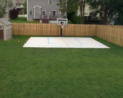 Driveway Basketball Hoop Home Design Ideas, Pictures ...
