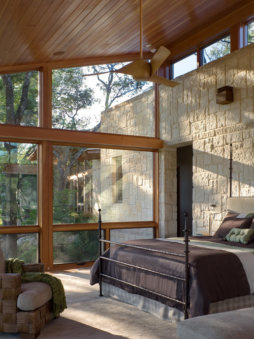 Interior Rock Wall Home Design Ideas, Pictures, Remodel and Decor