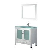 Adornus Amara Vanity, White, 36"
