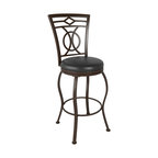Chic Stainless Steel Bar Stool - Contemporary - Bar Stools And Counter