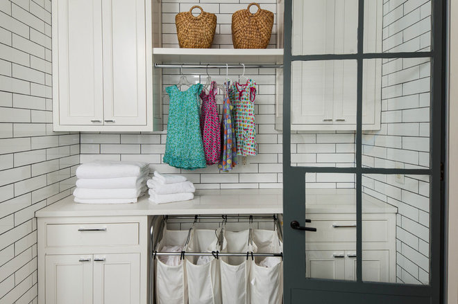Modern Laundry Room by Austin and Co. Architecture and Design