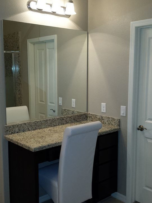 Framed Vanity Mirrors Home Design Ideas, Pictures, Remodel and Decor