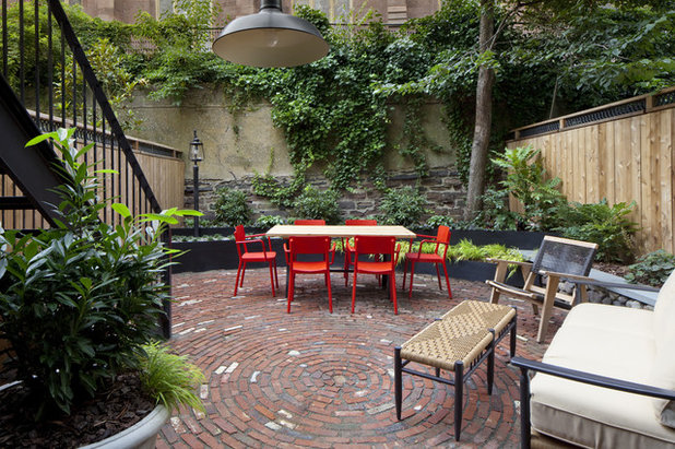 Eclectic Patio by New Eco Landscapes