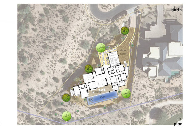 Contemporary Floor Plan by Tate Studio Architects