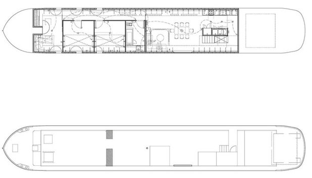 Coastal Floor Plan by yann coulouarn architecte
