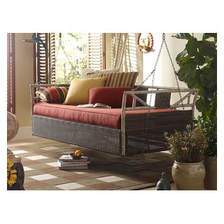 Woodard River Run Sleeping Porch Swing In Antique Palm New York By