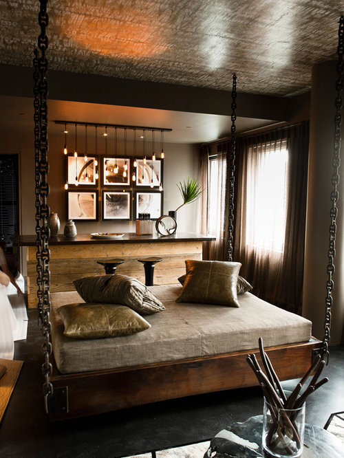 Concrete Bed Home Design Ideas, Pictures, Remodel and Decor