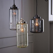 Glass Jar Pendants