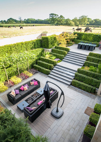 Contemporary Patio by ARC. Tom Biddle Photography