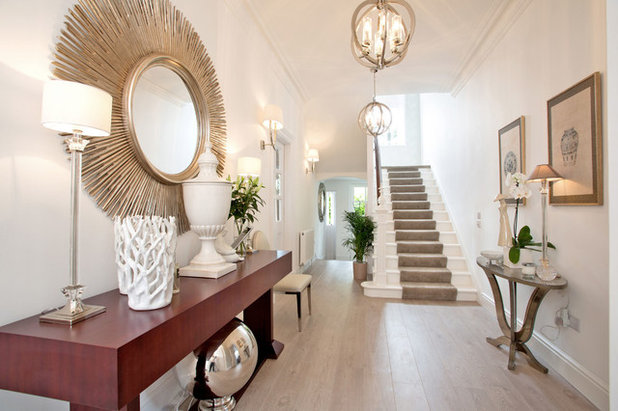Transitional Hallway & Landing by Orchid Newton ltd