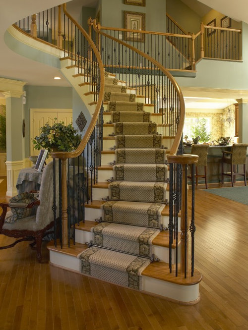Traditional Spiral Staircase Design Ideas, Remodels & Photos