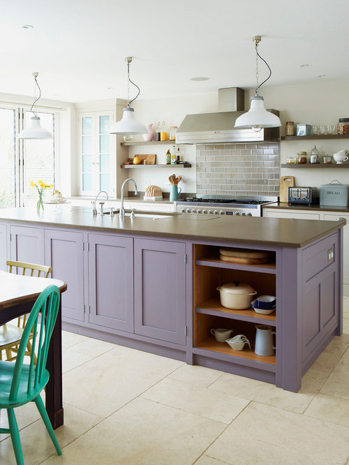 Purple Cabinets Home Design Ideas, Pictures, Remodel and Decor
