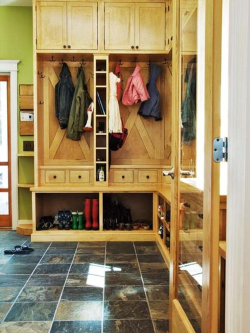 Mudroom Corner Cubbies Home Design Ideas, Pictures, Remodel and Decor
