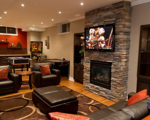 Home Theater Basement Design Ideas, Pictures, Remodel & Decor