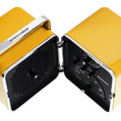 TS522 FM/AM Cube Radio, Yellow
