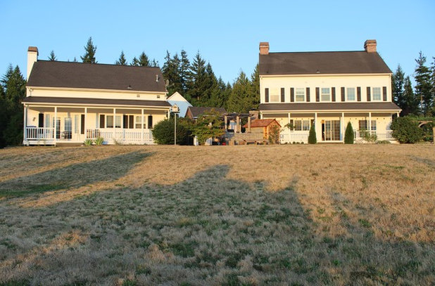 Farmhouse Exterior by Kimberley Bryan