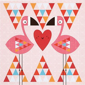 Flamingos Wall Art