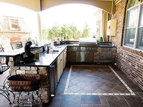 Outdoor Kitchen Bar Home Design Ideas, Pictures, Remodel and Decor