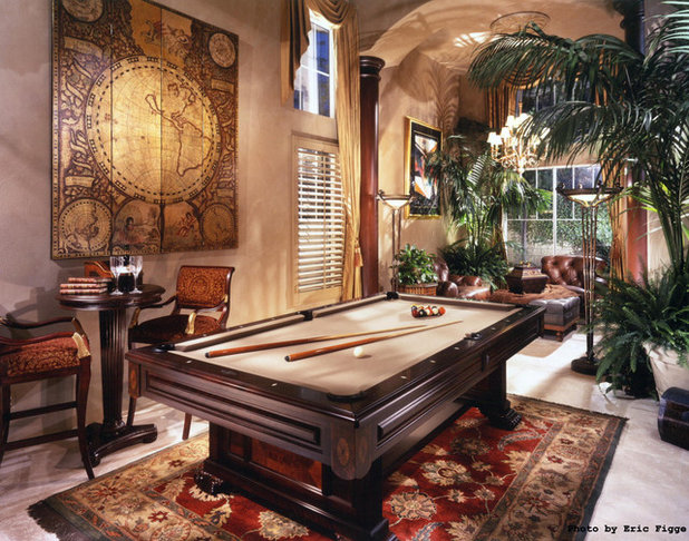 Traditional Family Room by Todd Peddicord Designs