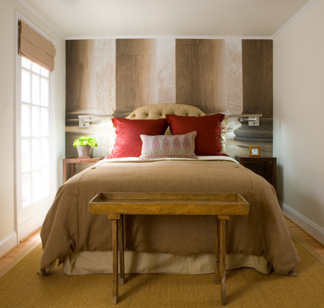 Contemporary Bedroom by InDesign / Lori Ludwick