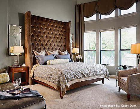 High Headboard Home Design Ideas, Pictures, Remodel and Decor