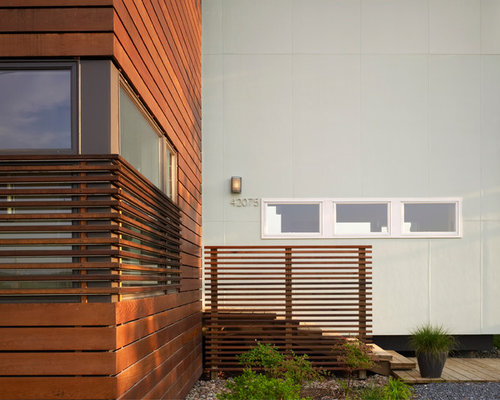 Wood Slat Exterior Home Design Ideas, Pictures, Remodel Wood Slat Exterior Home Design Ideas, Pictures, Remodel