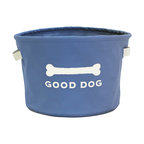 dog toy bin metal