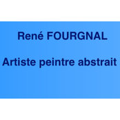 Photo de René FOURGNAL, artiste peintre abstrait
