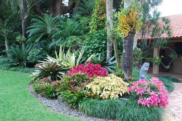 Tropical  by Jay Sifford Garden Design