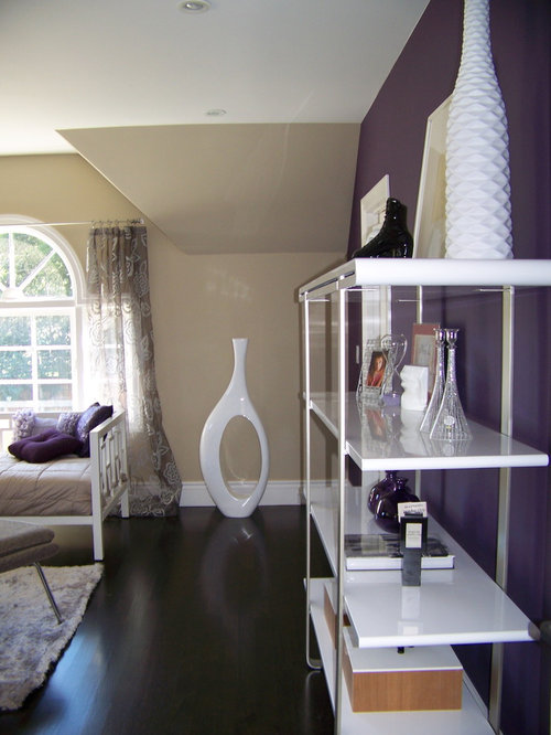 Plum Walls Bedroom Design Ideas, Pictures, Remodel & Decor