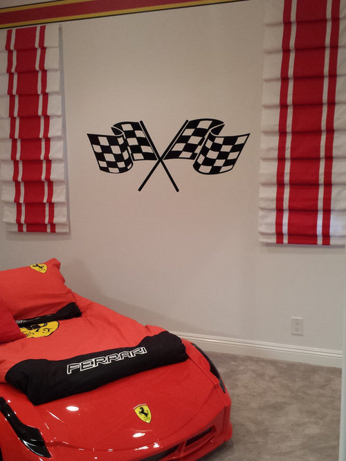 Race Car Bedroom Home Design Ideas, Pictures, Remodel and Decor