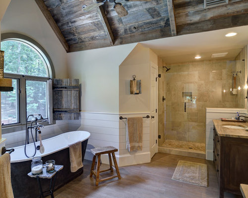 Cathedral Ceiling Bathroom Home Design Ideas, Pictures, Remodel and Decor