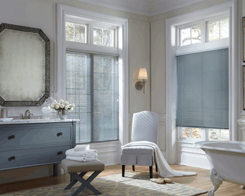 Calgary Bathroom Design Ideas, Renovations amp; Photos with Blue Cabinets