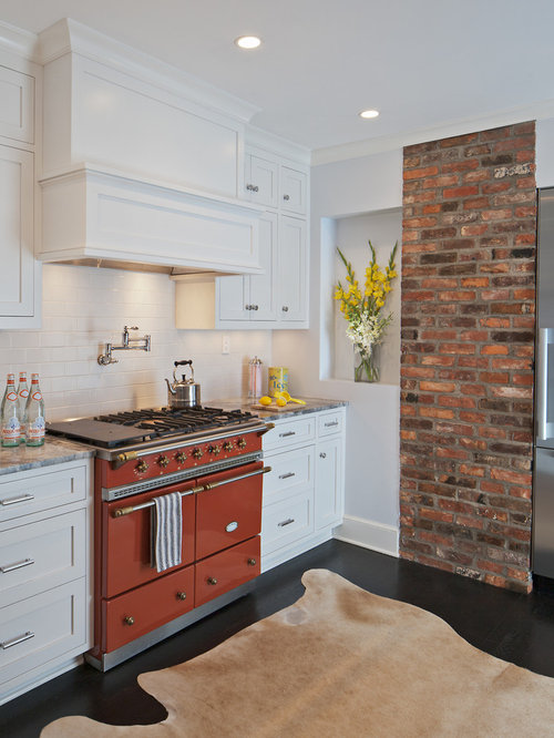 Brick Range Hood Home Design Ideas, Pictures, Remodel and Decor