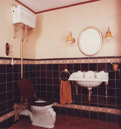 Victorian Bathroom by Celia James