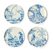 Thomas Paul Hong Kong Garden Dinner Plate Set by Amazon