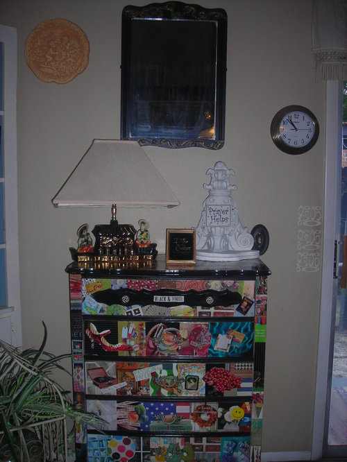 Decoupage Dressers Home Design Ideas, Pictures, Remodel and Decor