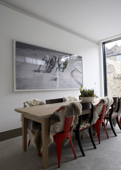 Contemporary Dining Room by Turner Pocock
