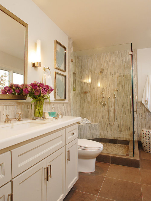 Corner Shower Seat Home Design Ideas, Pictures, Remodel and Decor