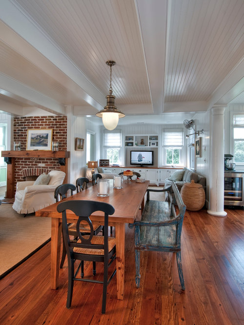 Narrow Dining Room Home Design Ideas, Pictures, Remodel and Decor