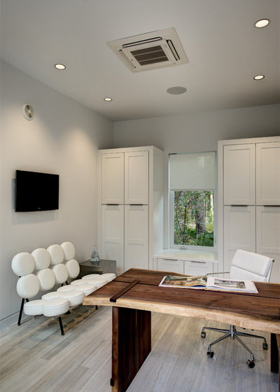 Contemporary Home Office by Phil Kean Designs