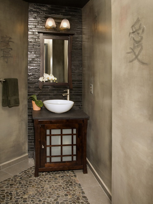 Small Asian Bathroom Design Ideas, Pictures, Remodel & Decor
