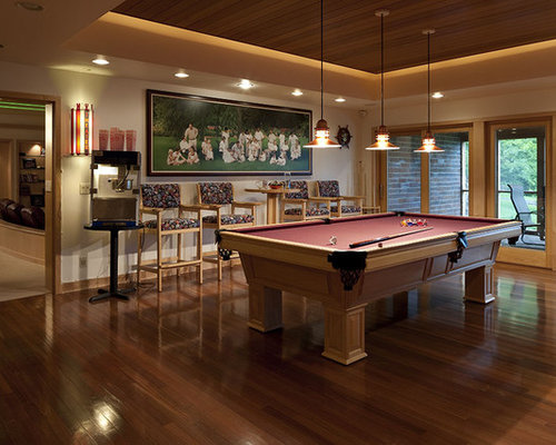 Pool Table Room Home Design Ideas, Pictures, Remodel and Decor