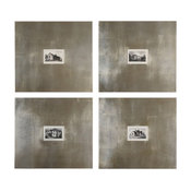 Historical Buildings I Ii Iii Iv Set Of 4 Wall Art